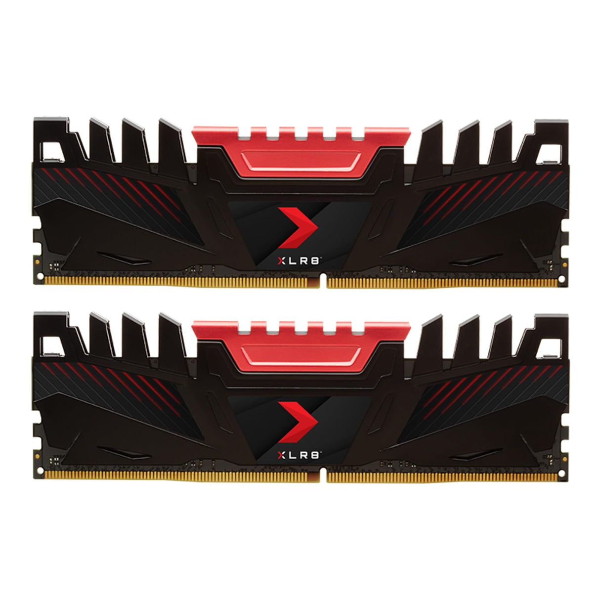 PNY XLR8 Kit de Módulos de Memoria RAM DDR4 para Ordenador de Escritorio DIMM 3200 MHz 32GB (2x16GB) Negro