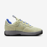 NIKE Air Force 1 Wild, Sneaker Mujer, Olive Aura Racer Blue Aquarius Blue, 41 EU