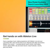 Novation Launchkey Mini [MK3] — Controlador de teclado MIDI de 25 teclas portátil con USB e integración de DAW. Modo de acordes fijos y arpegiador — para producción musical