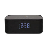 Explore Scientific BCC1001 - Altavoz estéreo Bluetooth con función de Despertador y Carga, Color Negro