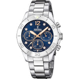 Reloj FESTINA para Mujer F20603/3 Boyfriend Collection Caja de Acero Inoxidable 316l Gris Plata Correa de Acero Inoxidable 316l Gris Plata