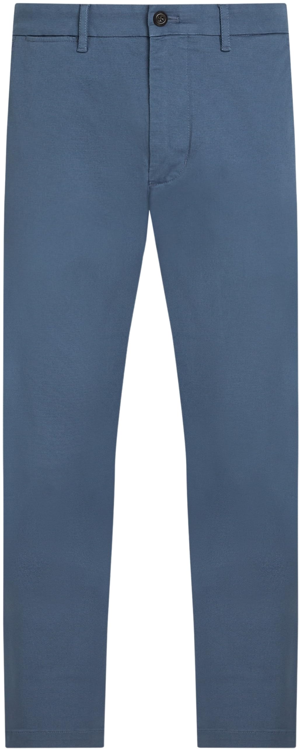 Tommy Hilfiger Pantalones Chino Hombre Bleecker Printed Structure Slim Fit, Azul (Aegean Sea), 28W/34L
