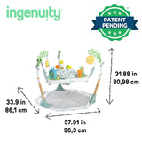 Ingenuity Tummy-to-Toes 6-in-1 Milestone Center Juguete para bebé, Multicolor, 0-48 Months (up 26lbs) (Kids2, Inc. 16904)