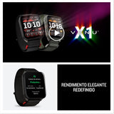 Garmin Venu X1, Smartwatch Premium con GPS, Pantalla AMOLED de 2'', Funciones de Salud y Bienestar 24/7, Altavoz y Micrófono Integrados, Mapas, Linterna LED, hasta 8 días de autonomía, Negro