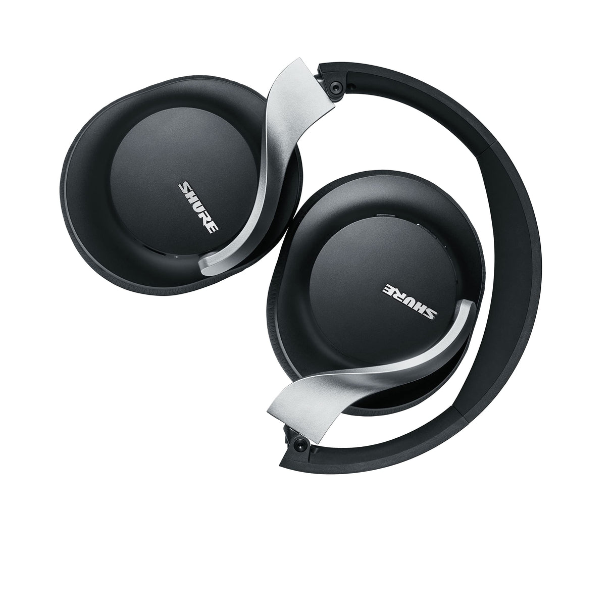 Shure AONIC 40 sobre la Oreja inalámbrica Bluetooth Ruido Auriculares cancelando con micrófono, duración de la batería de 25 Horas, iPhone y Android - Negro
