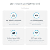 StarTech.com Docking Station Thunderbolt 3 o USB-C - 2x DisplayPort 1.4 4K 60Hz o 2x HDMI - 1x 8K - USB Tipo C - PD 96W (TB3CDK2DHUE)
