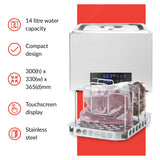 SousVideTools Baño María Compacto, 14 Litros, Acero inoxidable