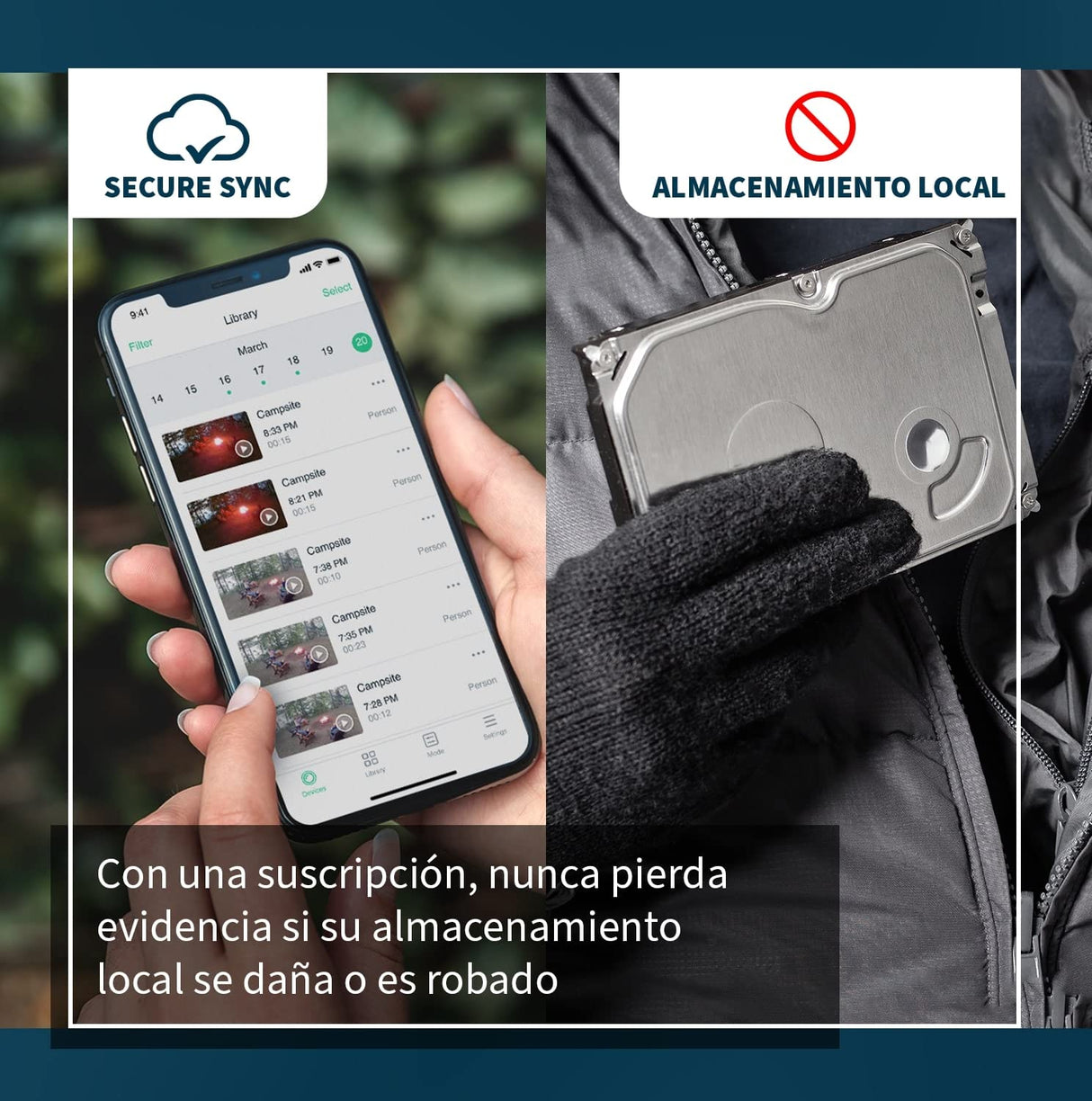 Arlo Essential Camara Vigilancia WiFi Exterior 1080p HD, Camara Vigilancia WiFi Interior, Sensor de Movimiento, Alarmas Para Casa, Prueba Arlo Secure Incluida, Visión Nocturna, 3 Cámaras, Blancas