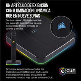 Corsair ST100 RGB Premium, Soporte de Auriculares, Negro