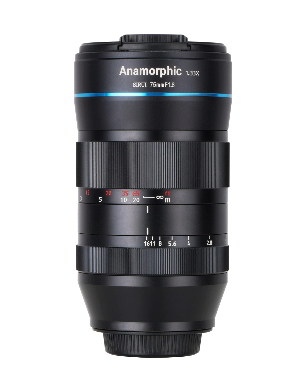 Lente anamórfica SIRUI 75mm S35 F1.8 1.33X, Lente de Cine de la Serie S35 (Montura L)