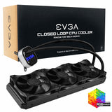 EVGA CLC 360 mm All-In-One RGB LED CPU Liquid Cooler, 3 Ventiladores FX12 PWM de 120 mm, Intel, AMD, 400-HY-CL36-V1
