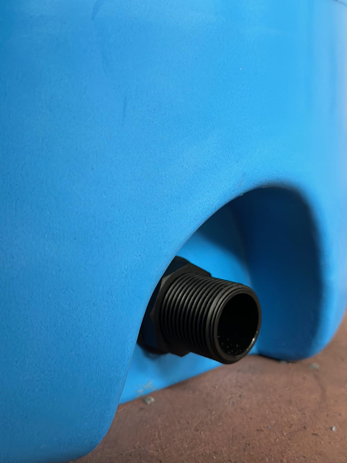 Depósito de Polietileno para Agua, cilíndrico Vertical, Mod. 120 litros, Fabricado en Italia
