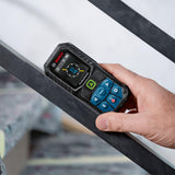 Bosch Professional medidor láser GLM 50-27 CG (láser verde, alcance: hasta 50 m, robusto, IP65, transferencia de datos mediante Bluetooth, 2 pilas AA, correa de sujeción, estuche)