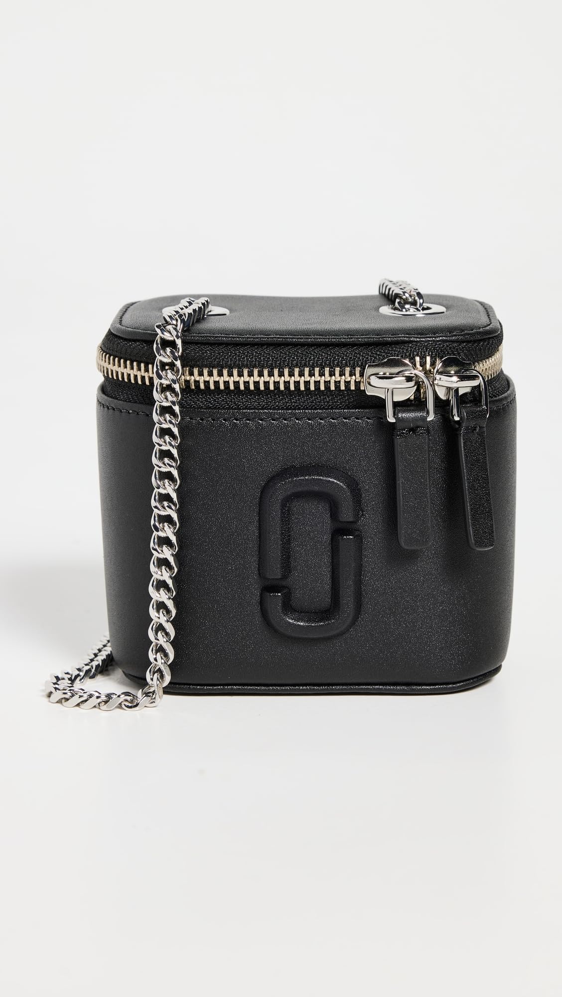 MARC JACOBS The Mini Vanity Bag, Mujer, Black, 1x1x1