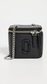 MARC JACOBS The Mini Vanity Bag, Mujer, Black, 1x1x1