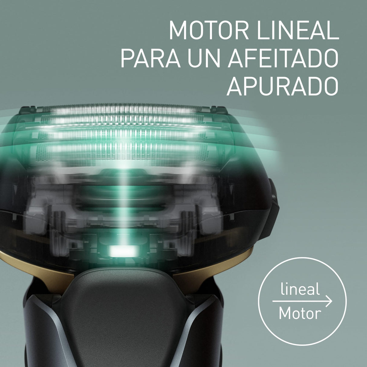 Panasonic Series 800 ES-LV97 Afeitadora en seco y húmedo, cabezal de 5 capas con motor lineal