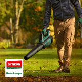 Bosch Soplador de Hojas Bosch AdvancedLeafblower 36V750 (batería de 2.0 Ah, Sistema de 36 voltios, para Eliminar Hojas Rebeldes en áreas Grandes, Peso: 3,5 kg)