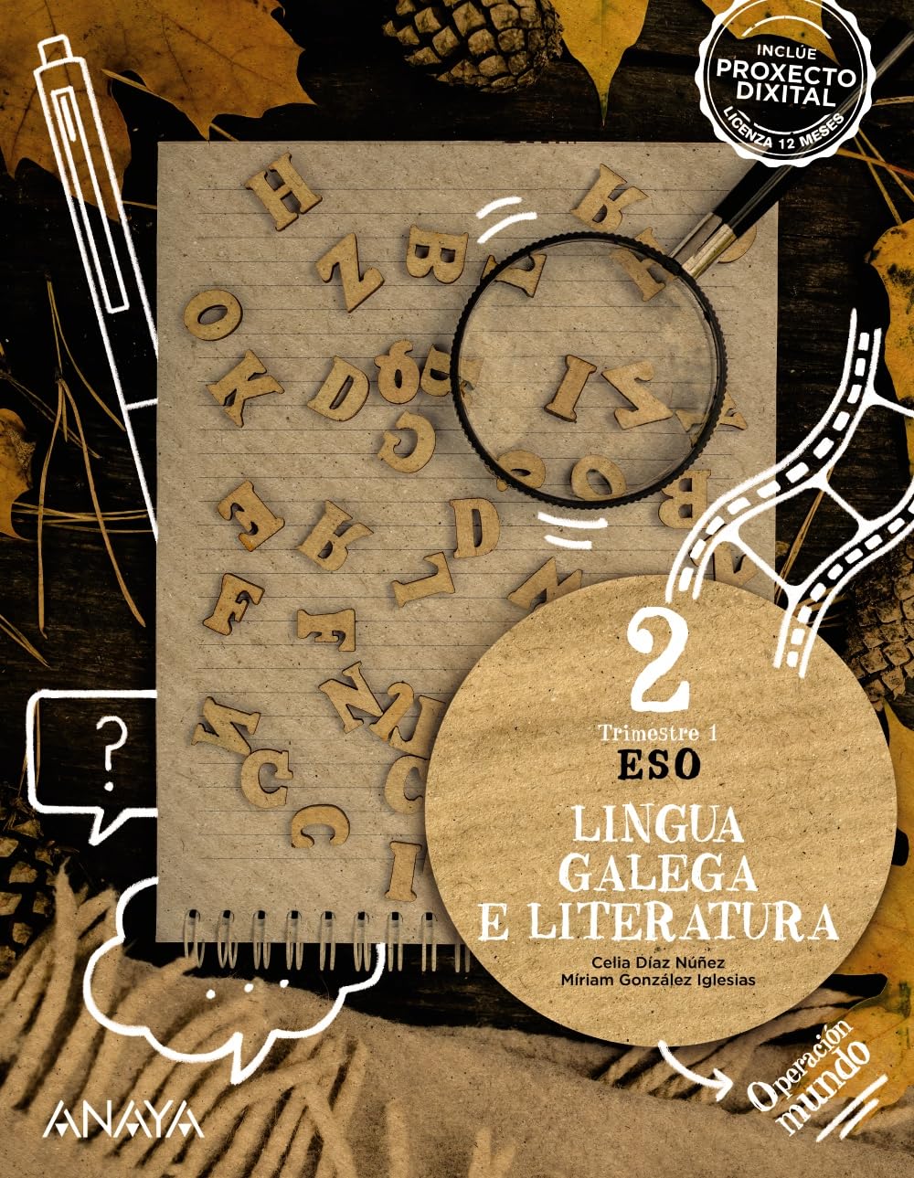 Lingua Galega e Literatura 2 (Operación Mundo)