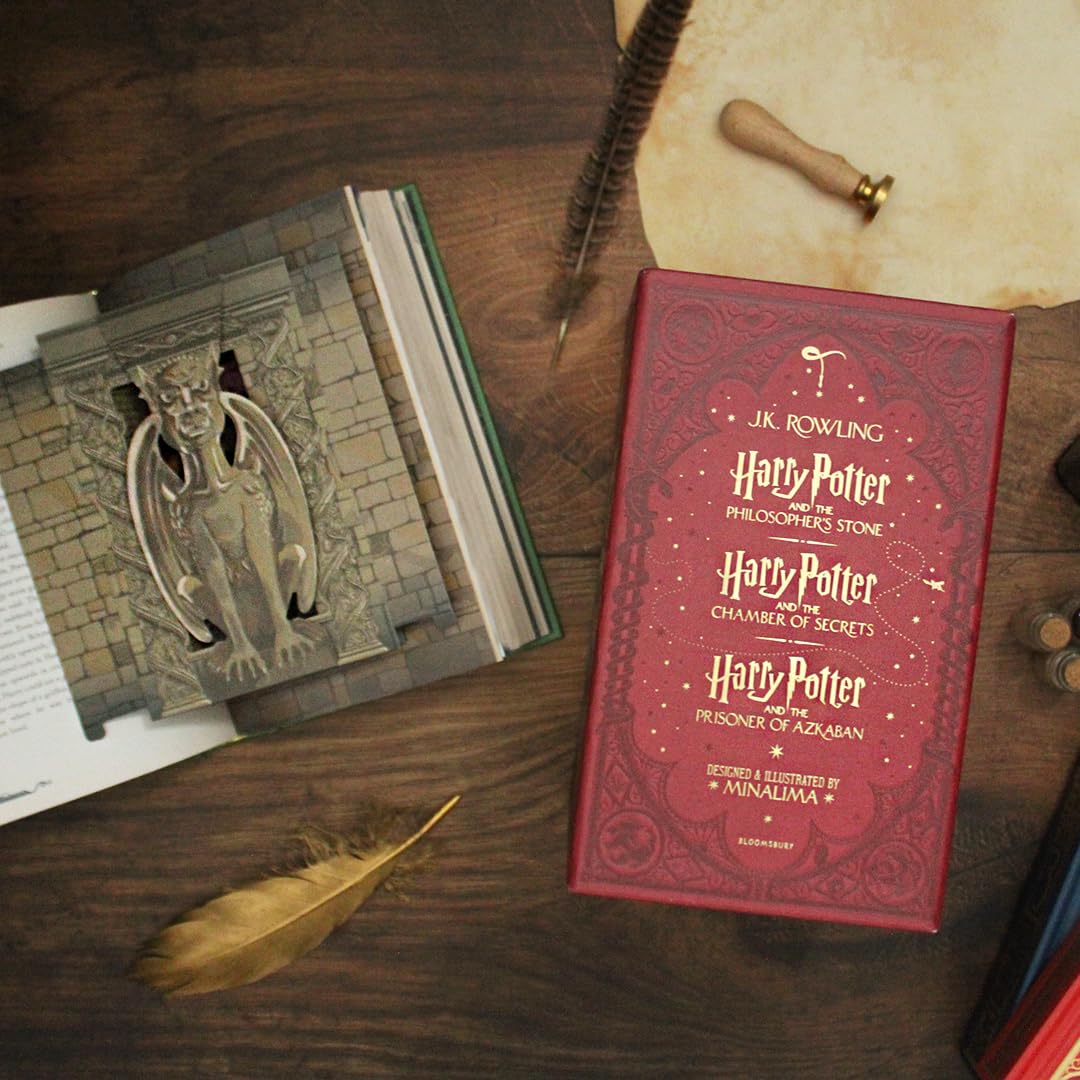 Harry Potter 1-3 Box Set: MinaLima Edition (Harry Potter (english), 1)