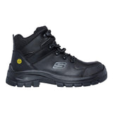 Skechers Men's Trophus Kilram Construction Boot, Black, 44 EU