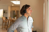 POLY Voyager Focus 2-M USB-C-C Headset USB-C/A Adapter Customer Special 1- Connection Via Bluetooth - Noise Cancellation; Smart Sensor Technology; Dynamic Mute Alerta - Negro