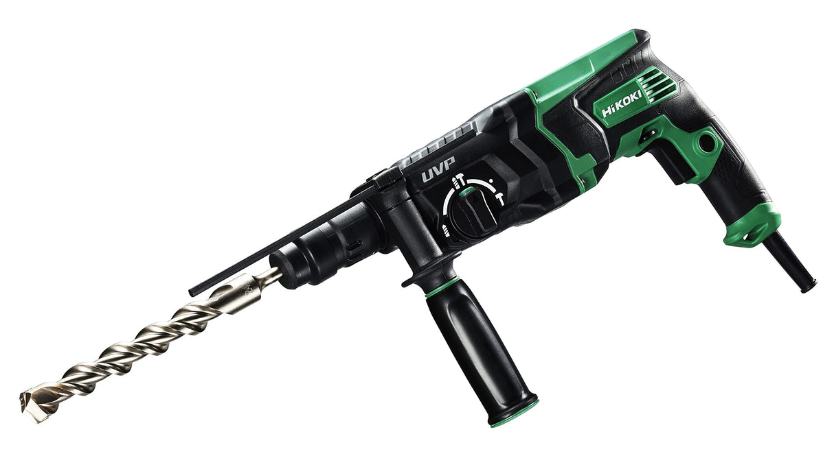 HIKOKI - DH28PMY2Z Martillo combinado 3 modos, 850 W - UVP - Portabrocas intercambiable