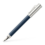 Graf von Faber-Castell 141710 Estilográfica Tamitio, azul noche M