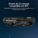 ASUS Prime GeForce RTX 5070 12GB GDDR7 - Tarjeta gráfica SFF-Ready (PCIe 5.0, 12GB GDDR7, HDMI/DP 2.1, 2.5 Ranuras, Ventiladores Axial-Tech, Dual BIOS)