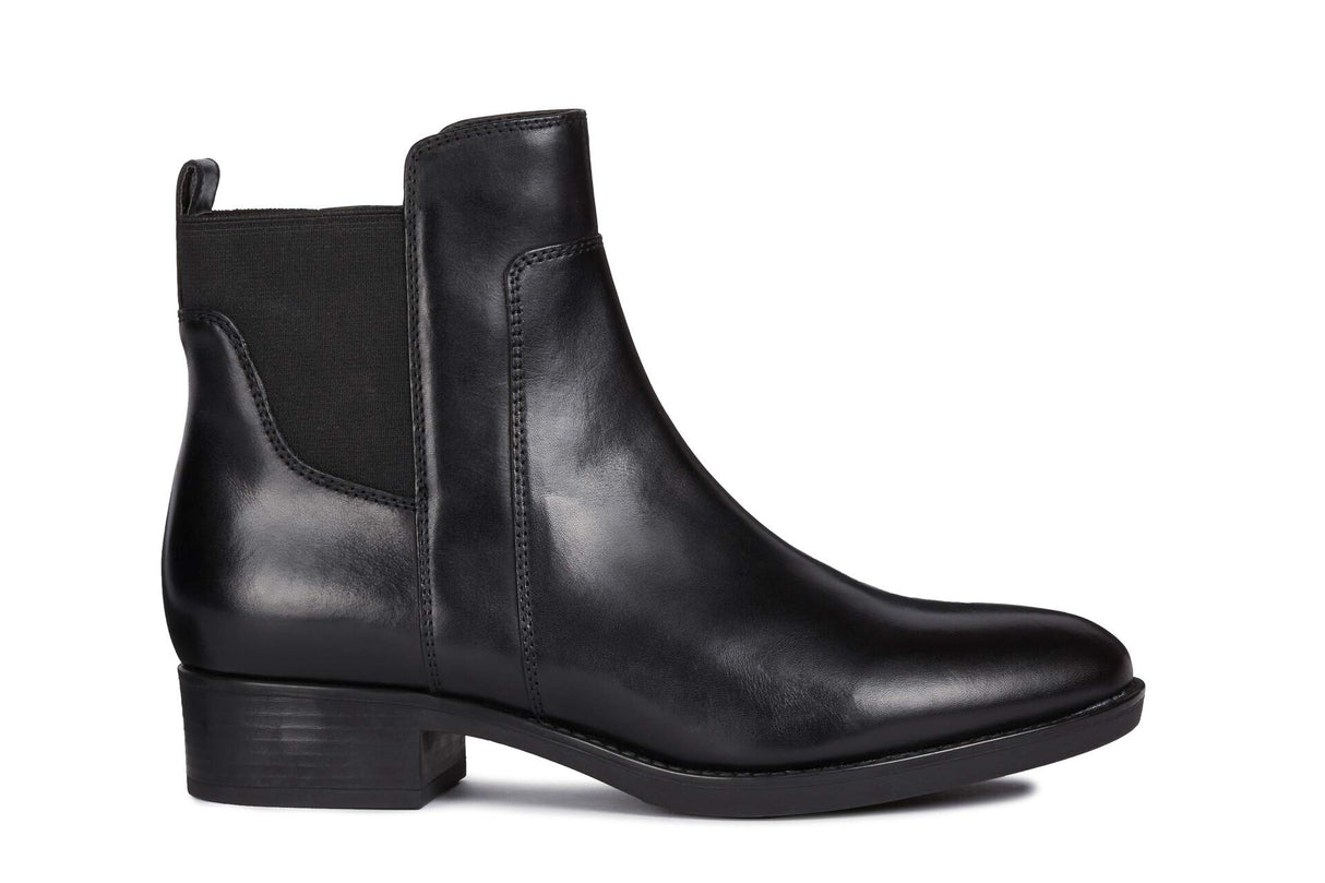 Geox D Felicity G, Botines para Mujer, Negro (Black), 41 EU