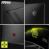 MSI mag 325CQF Monitor Curvo Gaming 32" WQHD - 1000R 2560 x 1440 Rapid VA Panel, 180 Hz / 0.5ms (GtG, Min.), Adaptive Sync - DP 1.4a, HDMI 2.0b CEC, USB Type-C (DP alt. c/ 15W PD)