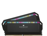 Corsair Dominator Platinum RGB DDR5 64GB (2x32GB) 6000MHz C40 Optimizada para Intel (Regulación de Tensión, Refrigeración CORSAIR DHX Patentada, 12 Leds CAPELLIX RGB Ultrabrillantes) Negro