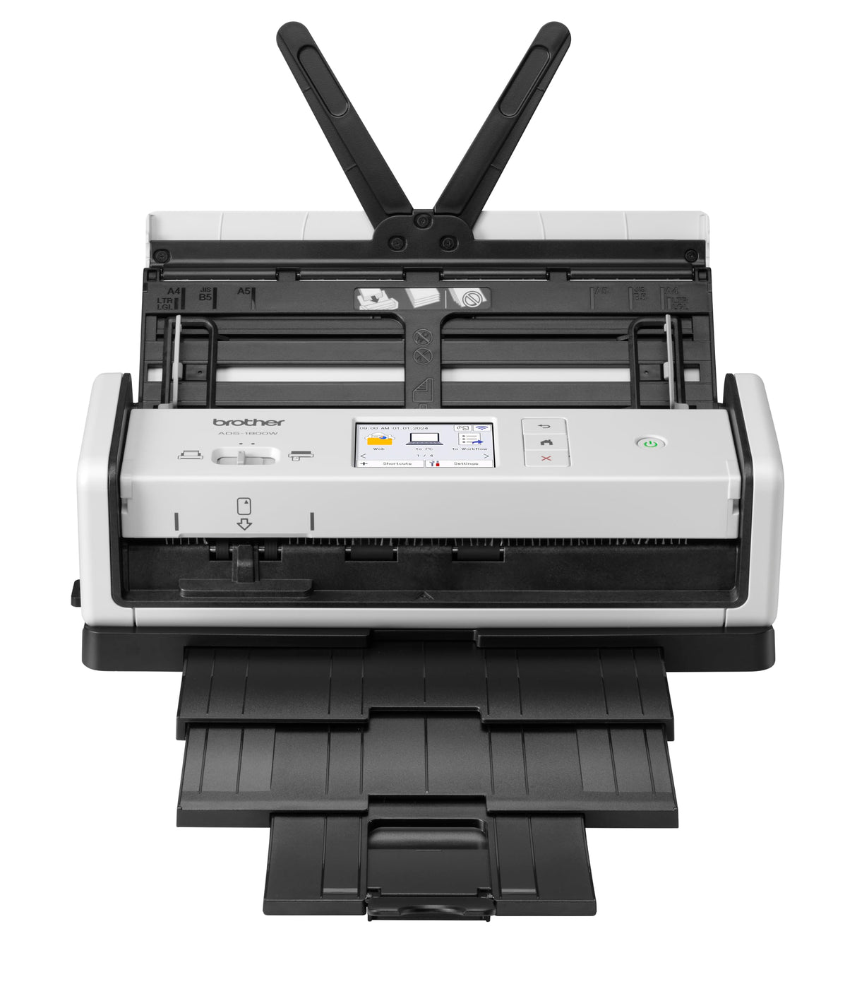 Brother ADS-1800W Escáner documental compacto con WiFi y pantalla táctil