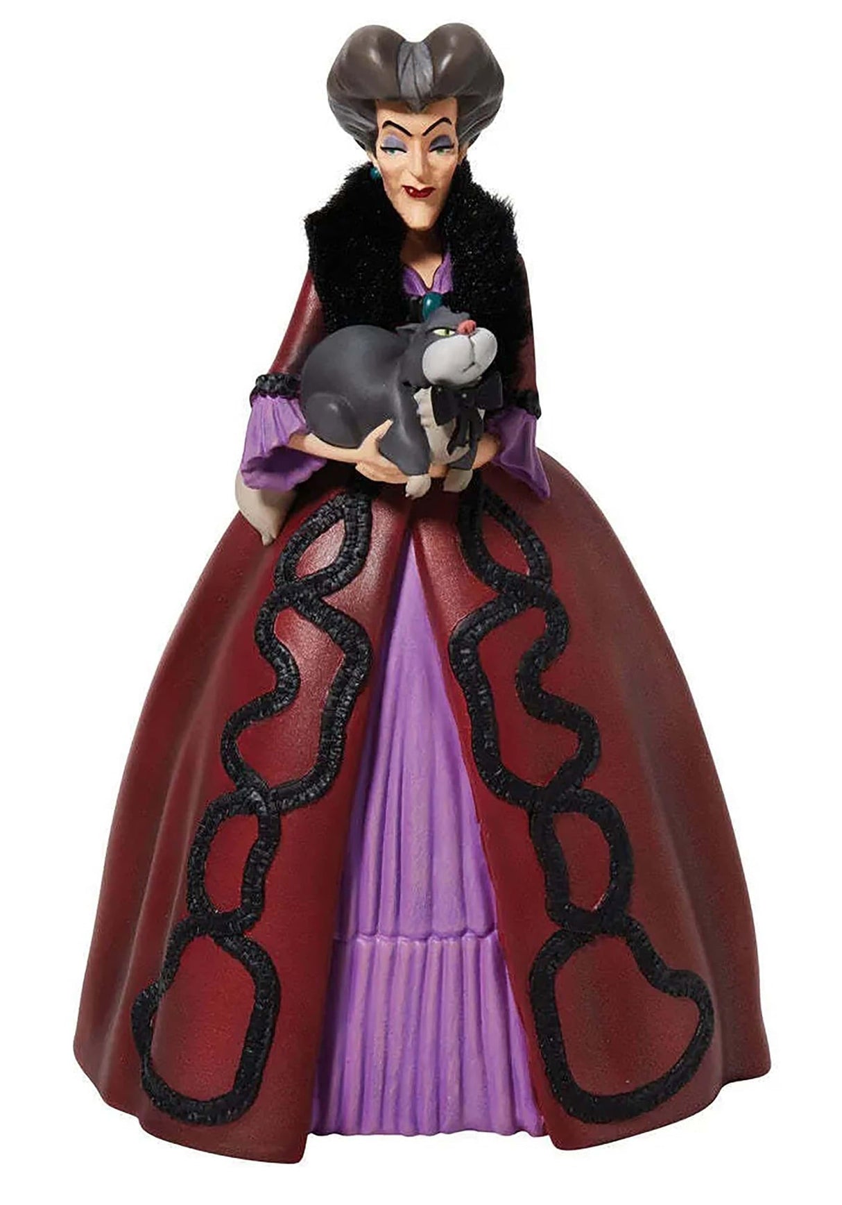 Disney Showcase Enesco Cenicienta Rococó Lady Tremaine 9.5 Estatua