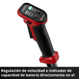 Desbrozadora con batería GP-BC 36/430 Li BL-Solo Einhell Professional Power X-Change (36 V, Brushless, ancho corte 43 cm, doble hilo con mec. de inclinación autom., cuchilla de 3 dientes, sin batería)