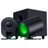 Razer Nommo V2 - Altavoces Gaming de Rango Completo 2.1 para PC con Subwoofer con Cable (Diafragmas de Gama Completa de 3 pulgadas con Correctores de Fase de Aluminio, THX Spatial Audio) Negro