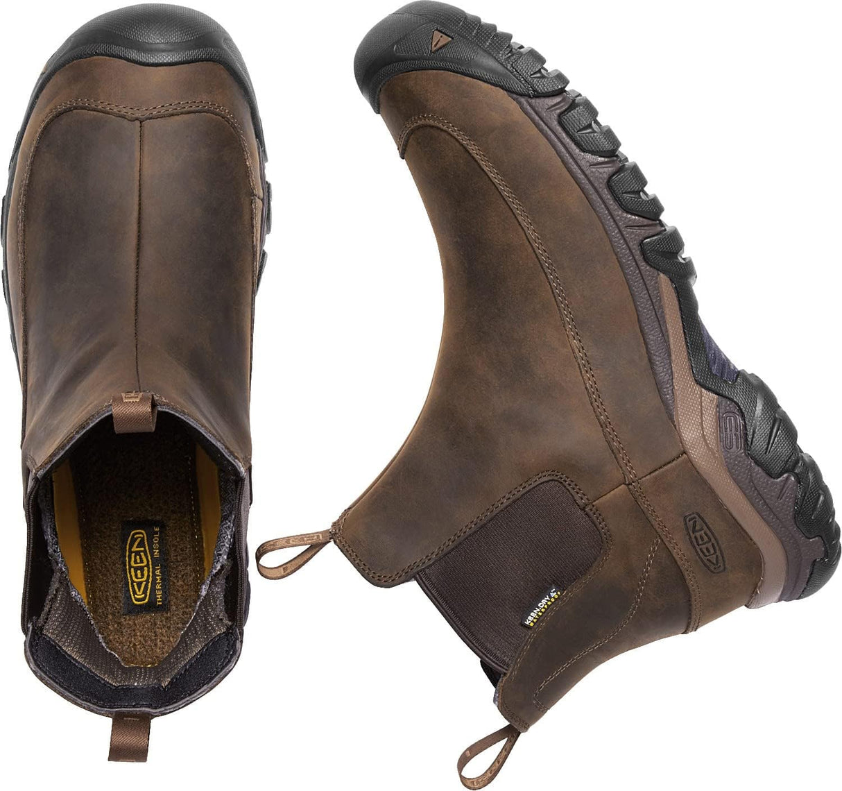 KEEN Anchorage Boot 3 Waterproof, Botas para Nieve Hombre, Brown, 43 EU