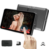 PortKeys LH7P Monitor de cámara Monitor de cámara de Control inalámbrico Salida LUT 4K 3D de 7" de Alto Brillo 1920X1080 1000nit 1080P60 Salida HDMI para BMPCC 4K (Zoom) BMPCC 6KBMPCC 6K Pro.
