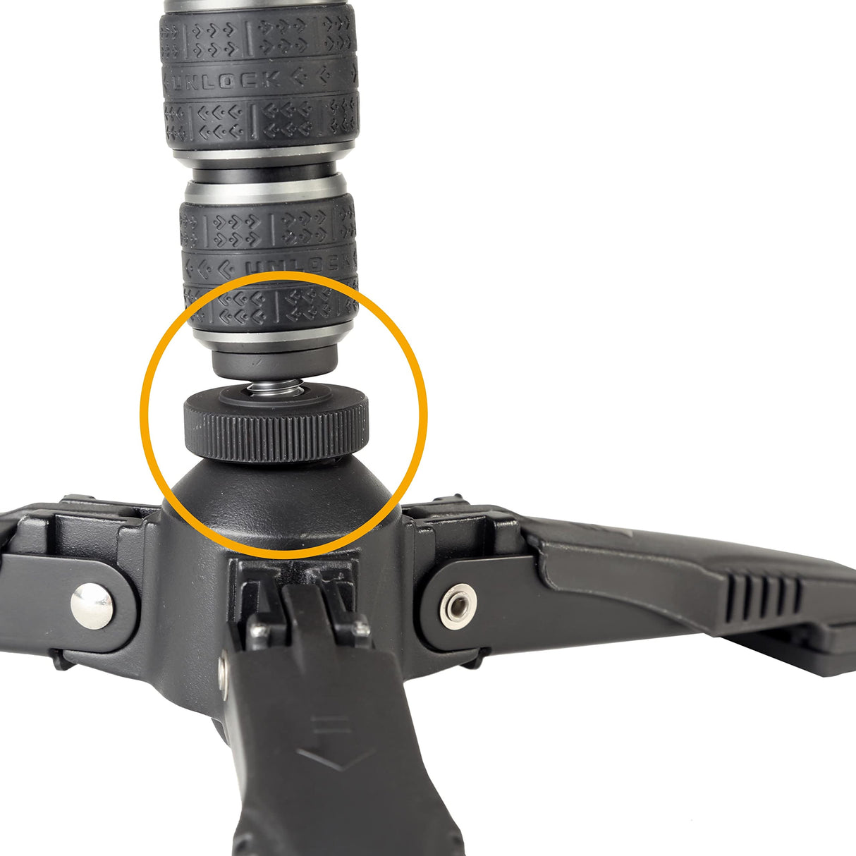Vanguard Veo 2S AM-234TBP50T - Monopie cámara Aluminio pie retráctil Ball Head