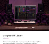 Novation FLkey 37, controlador de teclado - integración perfecta con FL Studio y modos Chord y Scale. Todo el software que necesitas para producir música