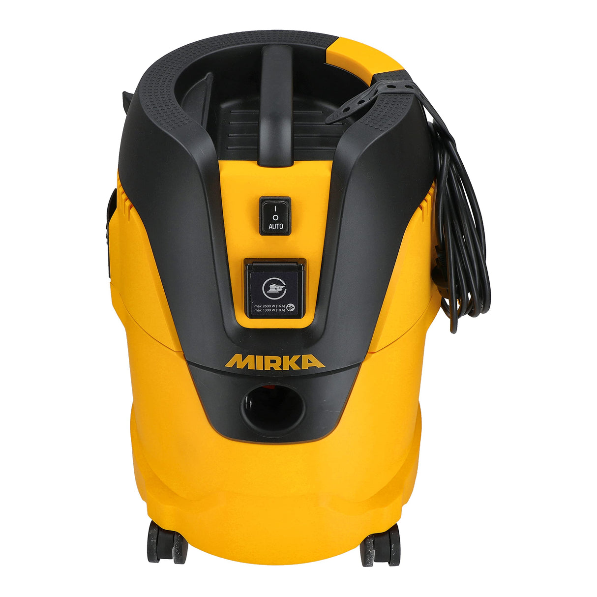 Mirka Aspirador Industrial en seco y húmedo 25 litros/Manguera de aspiración / 1000 W de Potencia/Incluye Adaptador para lijadoras Juego de boquillas