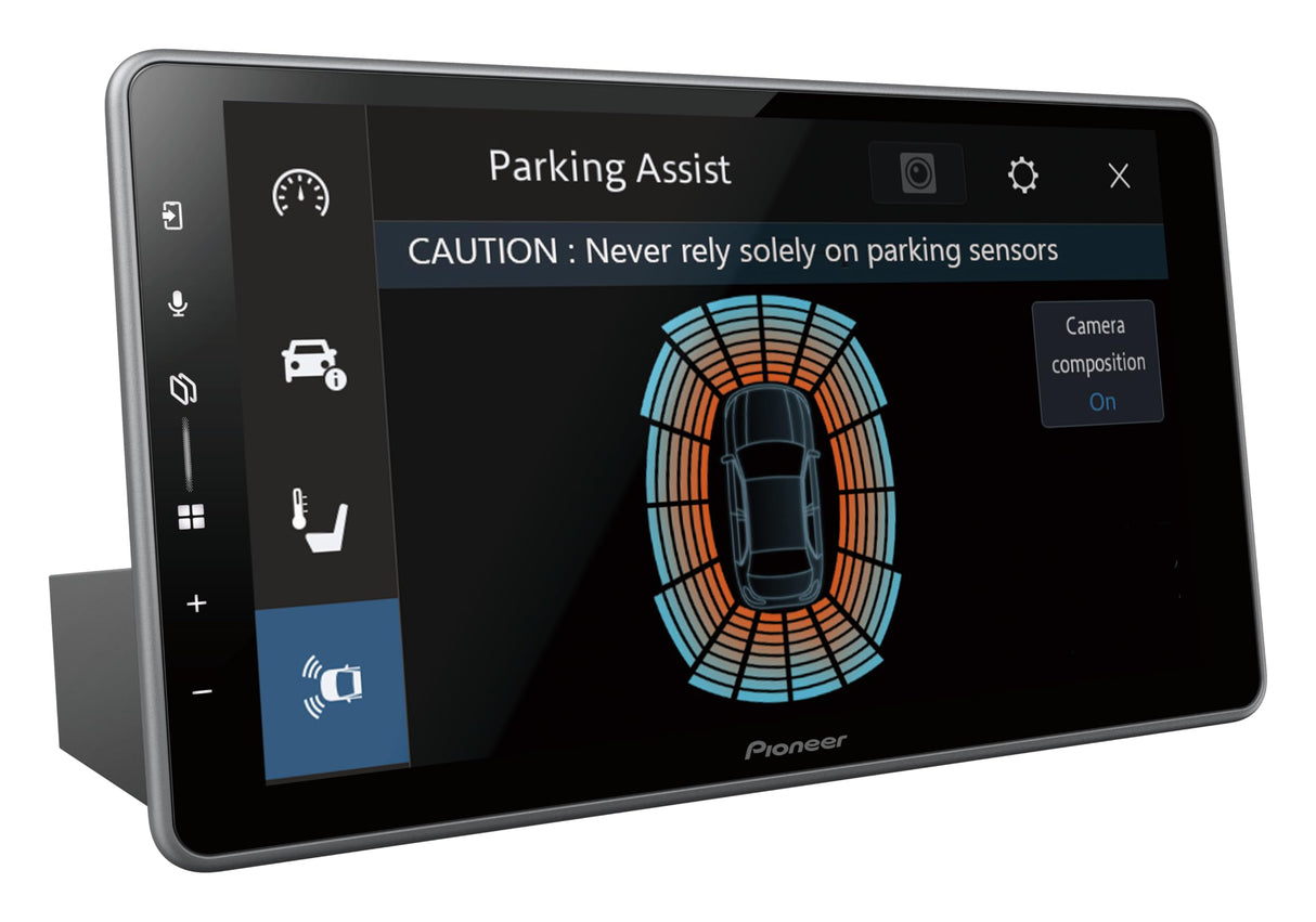 Pioneer SPH-DA97DAB-UNI Media Center 1DIN 9.0" Panel táctil capacitiva con WiFi, Bluetooth, Apple CarPlay, Android Auto y Dab+, Ecualizador gráfico de 13 Bandas