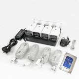 PNI House IPMAX PoE 3 Kit de videovigilancia, NVR con 4 Puertos PoE con 4 cámaras IP de 3 MP, Exterior y Disco Duro PNI SafeHouse de 1 TB Incluido