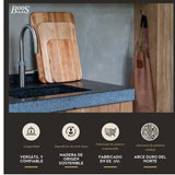 Boos Block Chop-N-Serve - Tabla de Servir - Tabla Cortar Cocina - Madera dura de arce duro de América del Norte - Reversible - 51 x 35 x 2,5 CM