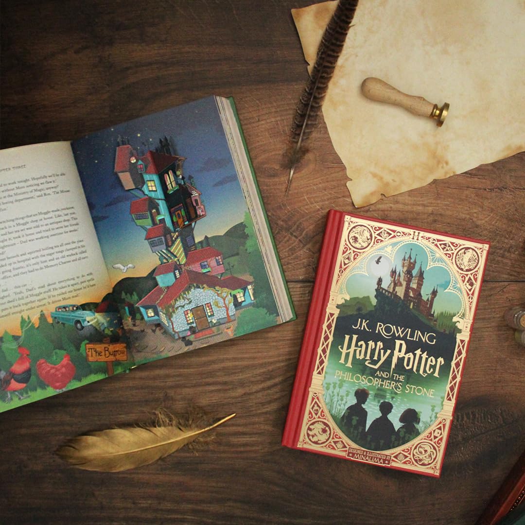 Harry Potter 1-3 Box Set: MinaLima Edition (Harry Potter (english), 1)