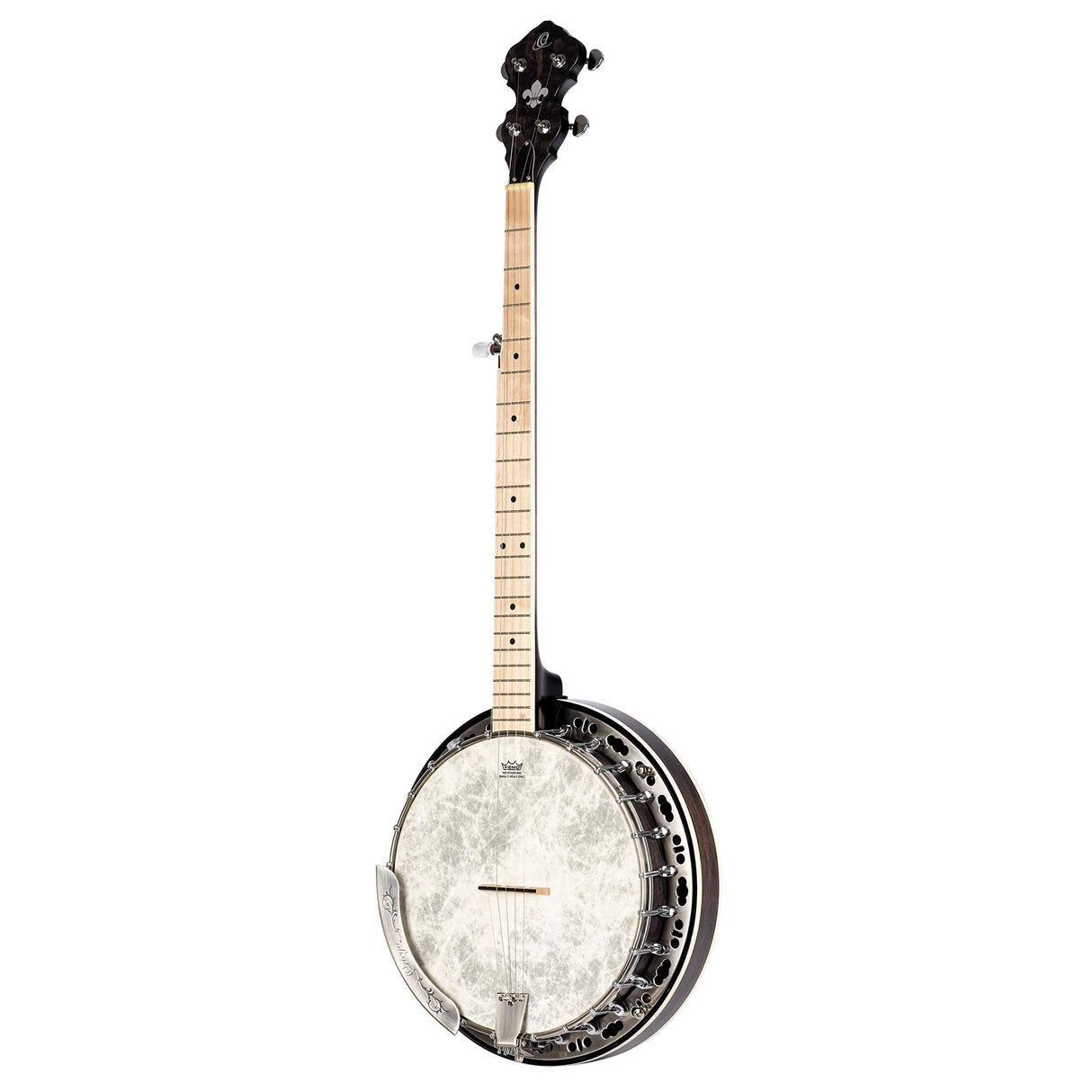 ORTEGA Falcon Series Banjo - Carbón transparente + Funda, OBJE400TCO