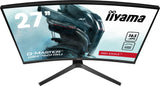 iiyama GB2766HSU-B1 27" Panel VA, Curvo Gaming 1500R, G-Master Red Eagle, FreeSync Premium, 1920x1080, 165Hz, 250cd/m², DisplayPort, 2xHDMI, 1ms MPRT, Altavoces, USB-HUB (2x2.0), Black Tuner