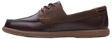 Clarks Bratton Boat, Náuticos Hombre, Dark Brown, 42 EU