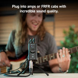 iRig HD X interfaz de audio de guitarra para iPhone, iPad, Mac, iOS y PC con USB-C, Lightning y cables USB y grabación de música de 24 bits, 96 kHz