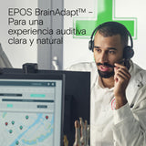 EPOS Impact 760 Auriculares USB-C y USB-A con Micrófono y Cancelación de Ruido, para Oficina y Negocios