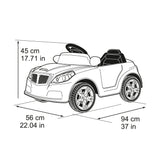 FEBER - Twinkle Car R/C, Coche Eléctrico con Radio Control, Batería de 12V, Mando Incluido con Distancia Máxima de 10 m, Autonomía de 45 min, Peso Máximo 25 kg, Edad de 3 a 6 años, Famosa (800012263)